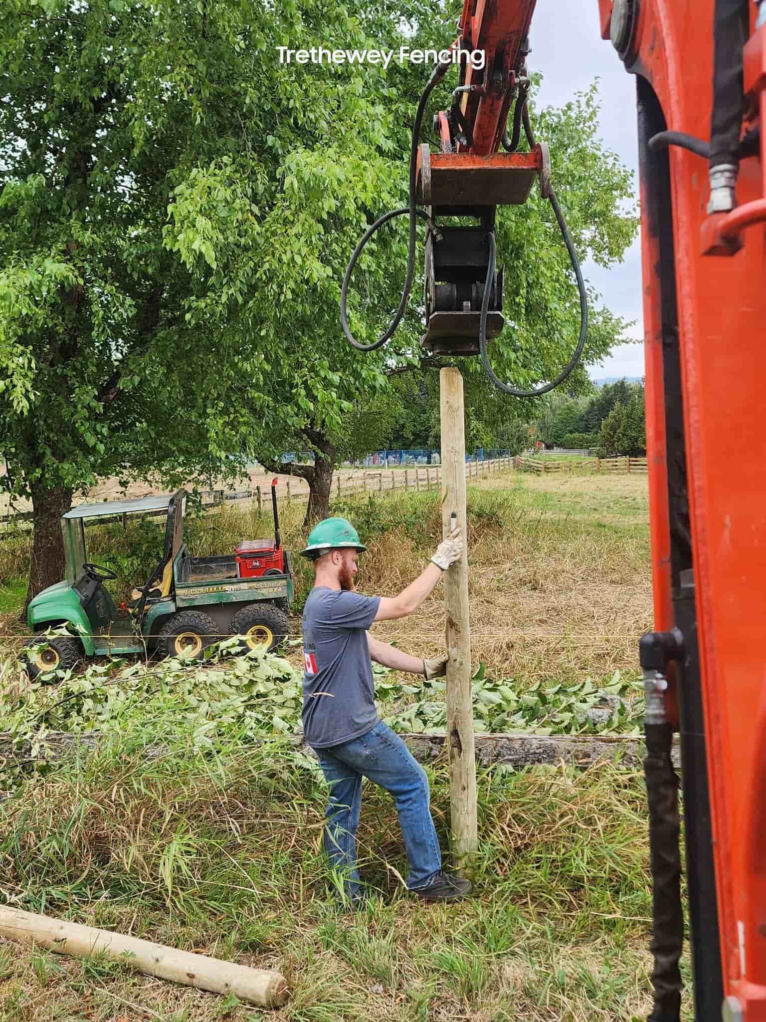 Why Post Pounding Beats Concrete for Farm Fencing